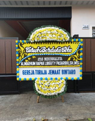 Papan Bunga Duka di Mulusan