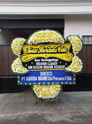 Papan Bunga Duka di Mulusan