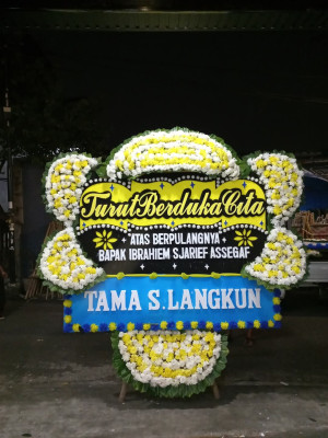 Papan Bunga Duka di Mulusan