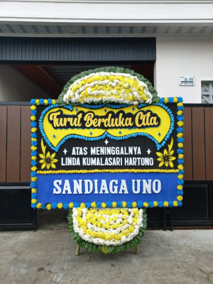 Papan Bunga Duka di Mulusan